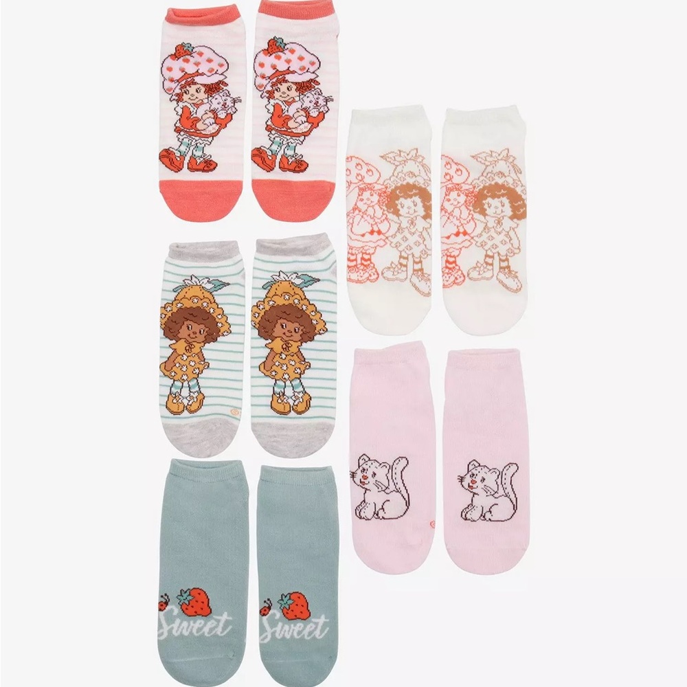 Strawberry Shortcake 5-Pack Sock Set